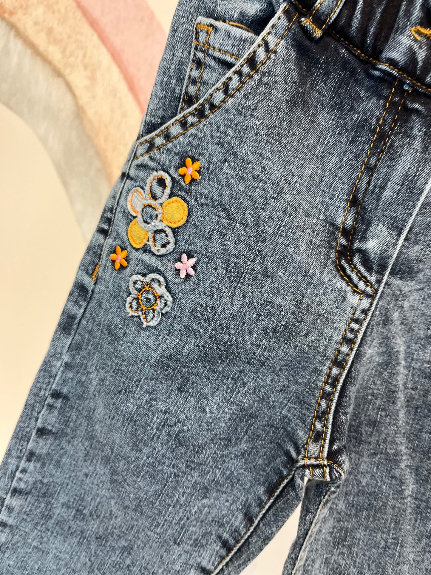 Jeansbroek momfit