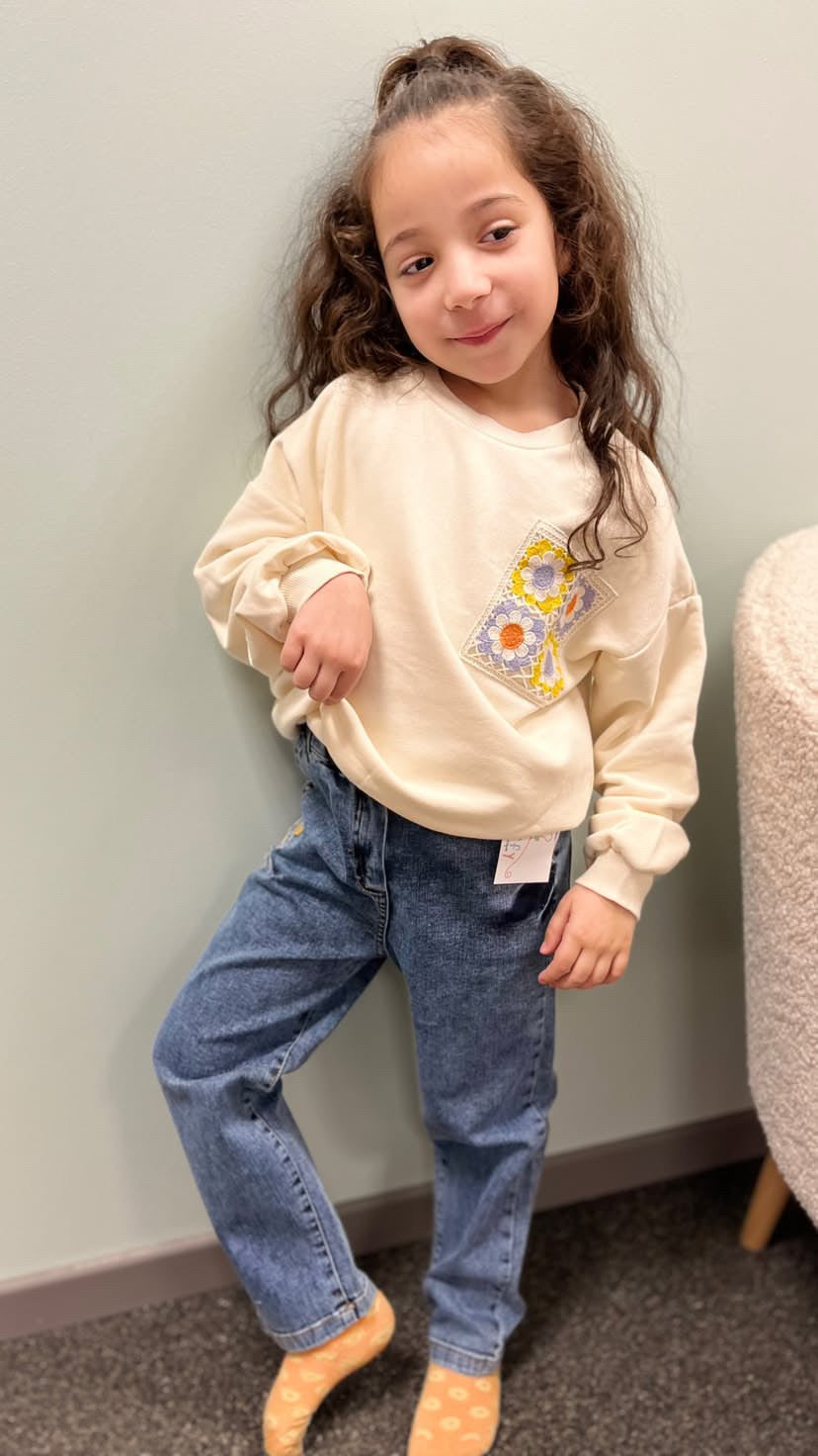 Jeansbroek momfit